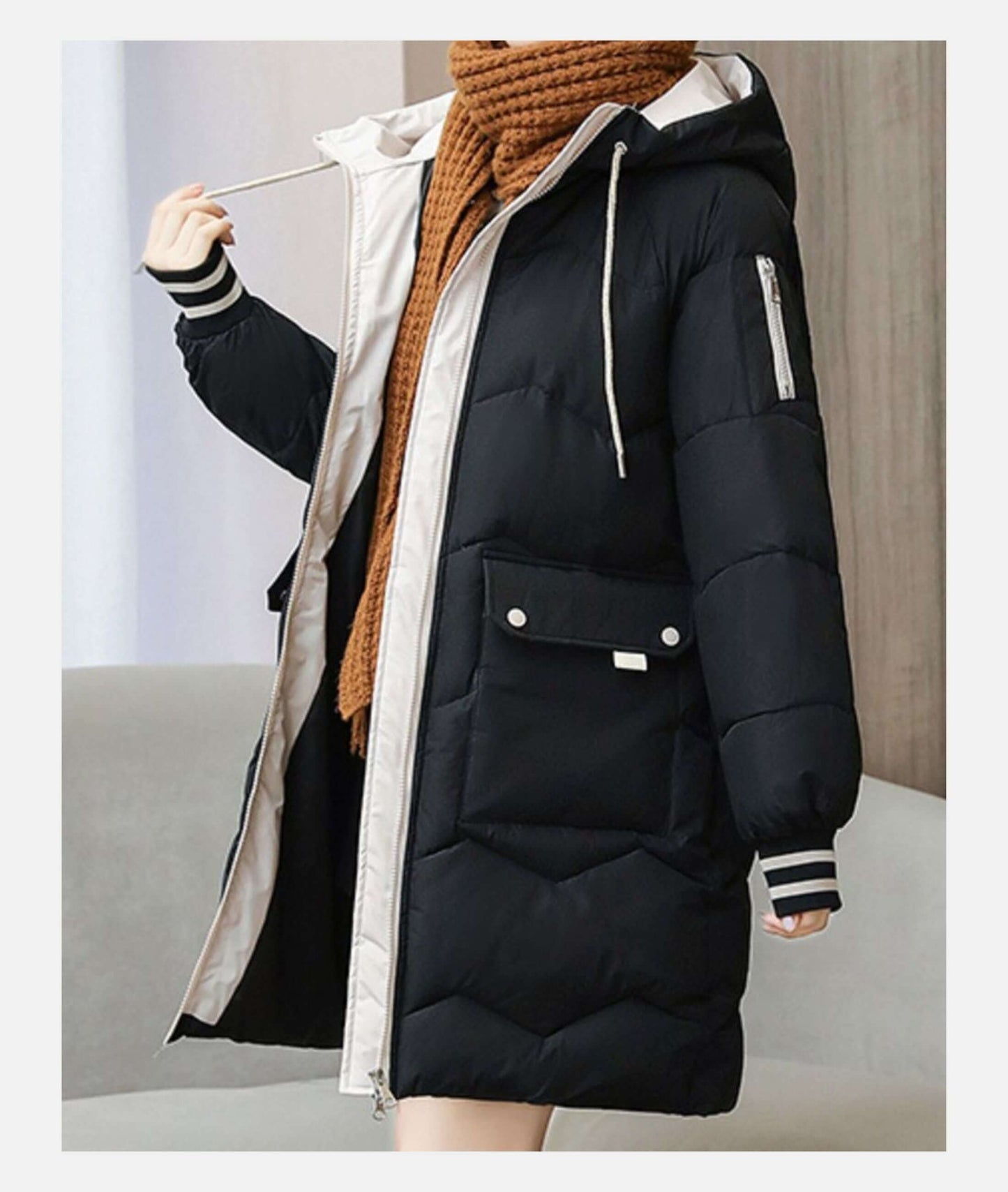 ModeGeist | Damen Wintermantel - Stylisch & Warm