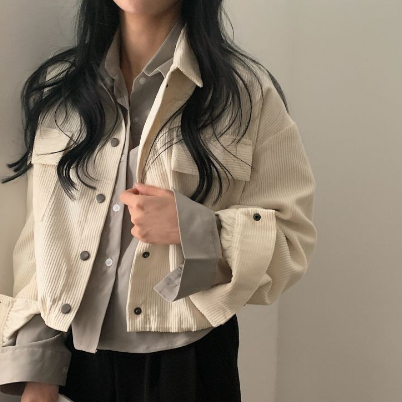 ModeGeist | Gekürzte Cordjacke