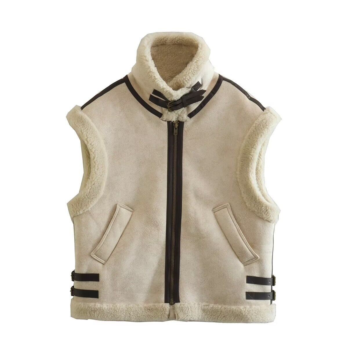ModeGeist | Leren Bodywarmer Stilvoll & Bequem