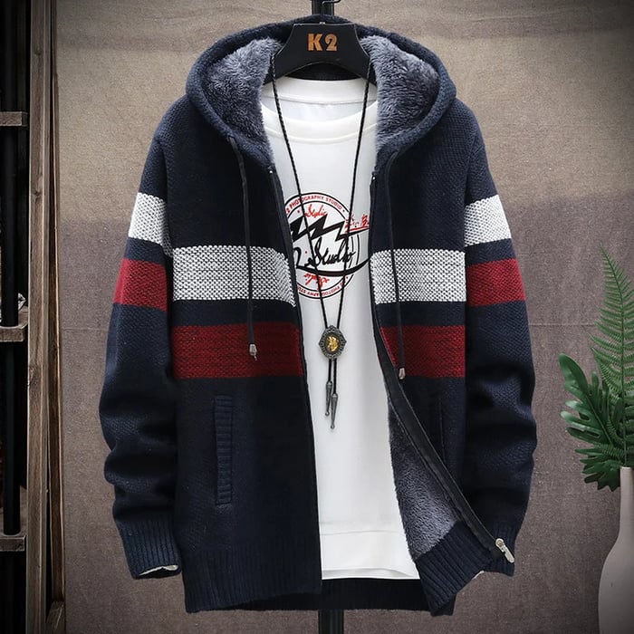 Coole Kapuzenjacke für Herren – Elianus