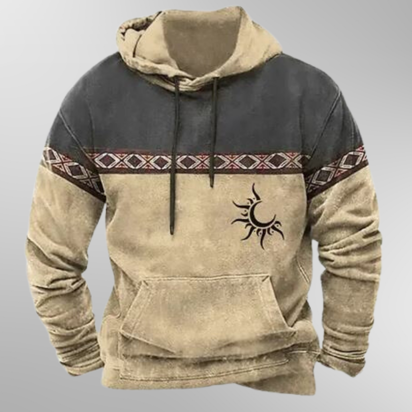 Entspannter, bequemer Hoodie - Steffen