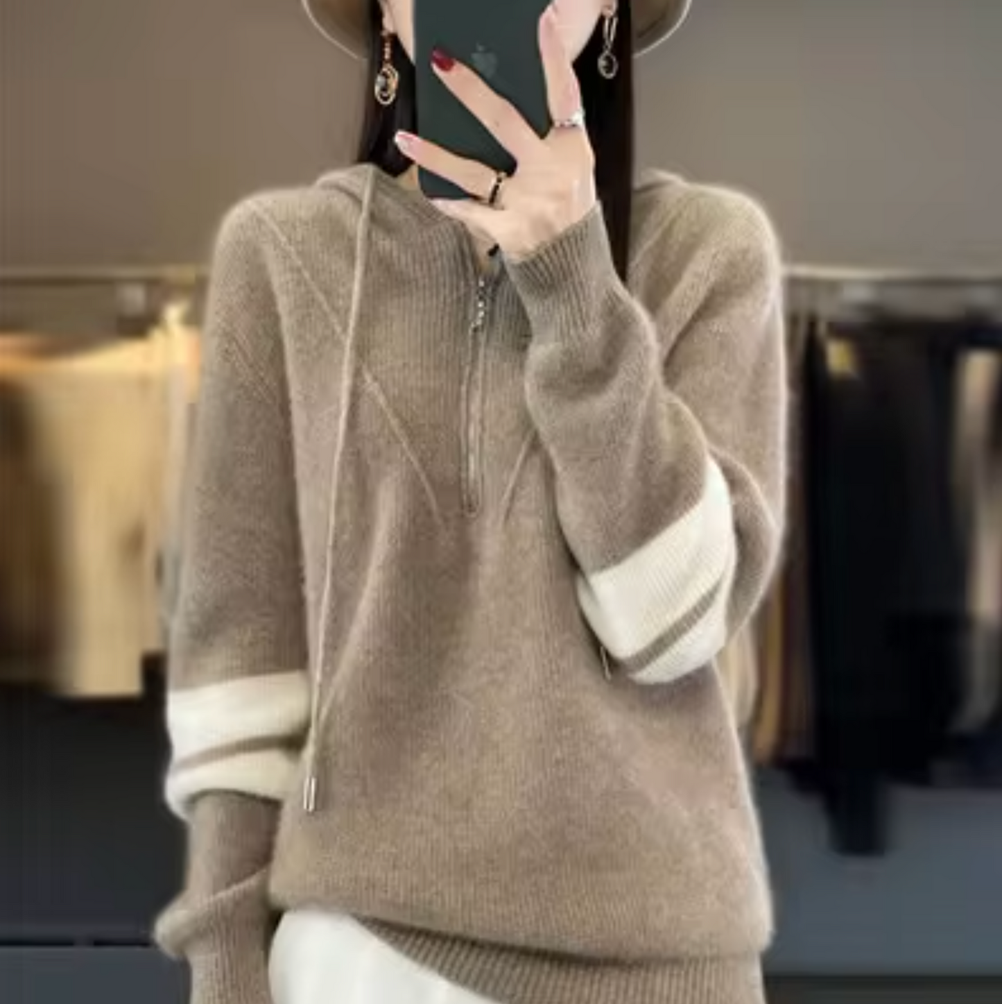 Kapuzenpullover Olea