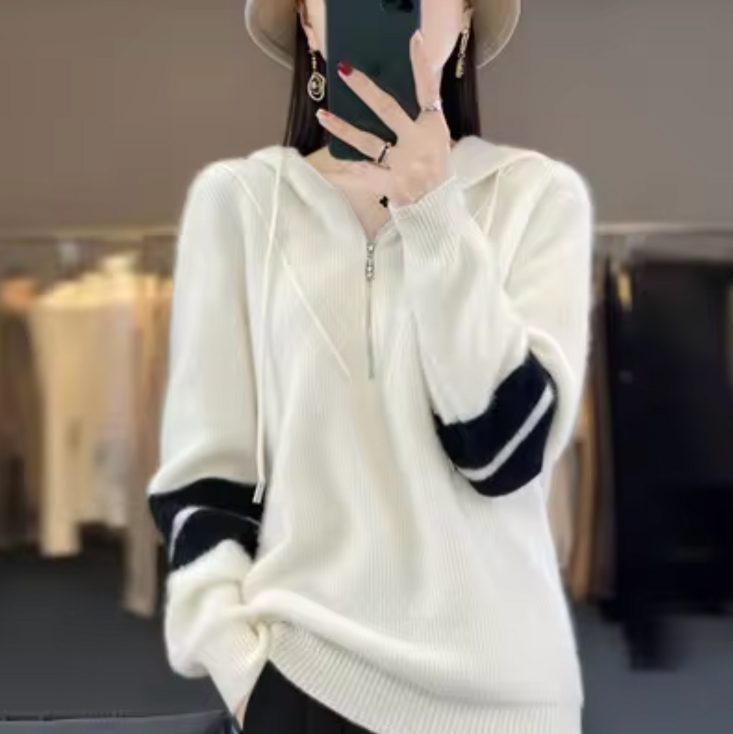 Kapuzenpullover Olea