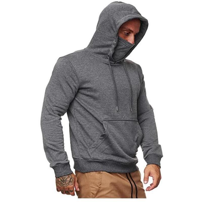 Fudus: Casual Hoodie with Face Covering