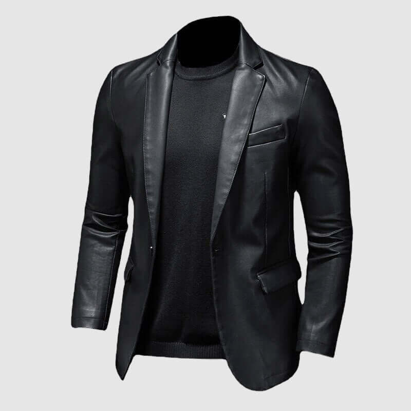 ModeGeist | Herren Rohlederjacke