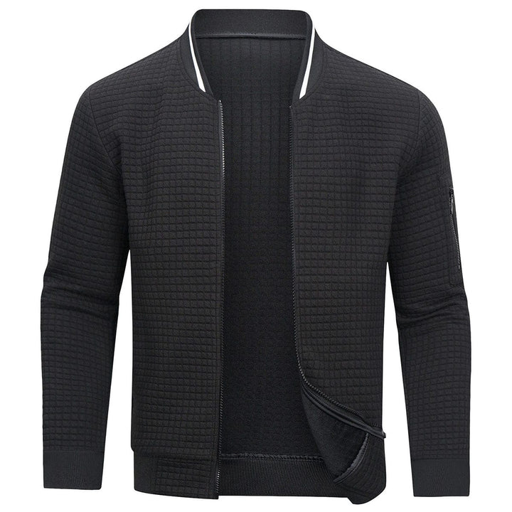 Herren-Polyesterjacke Konstantin: Minimalistisch & warm