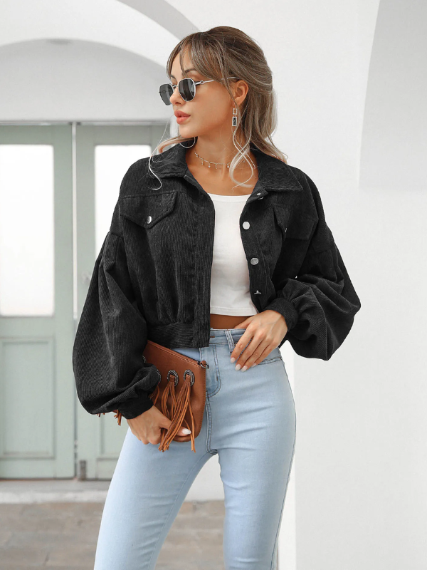 ModeGeist | Cropped Bomberjacke - Lässig & Stilvoll