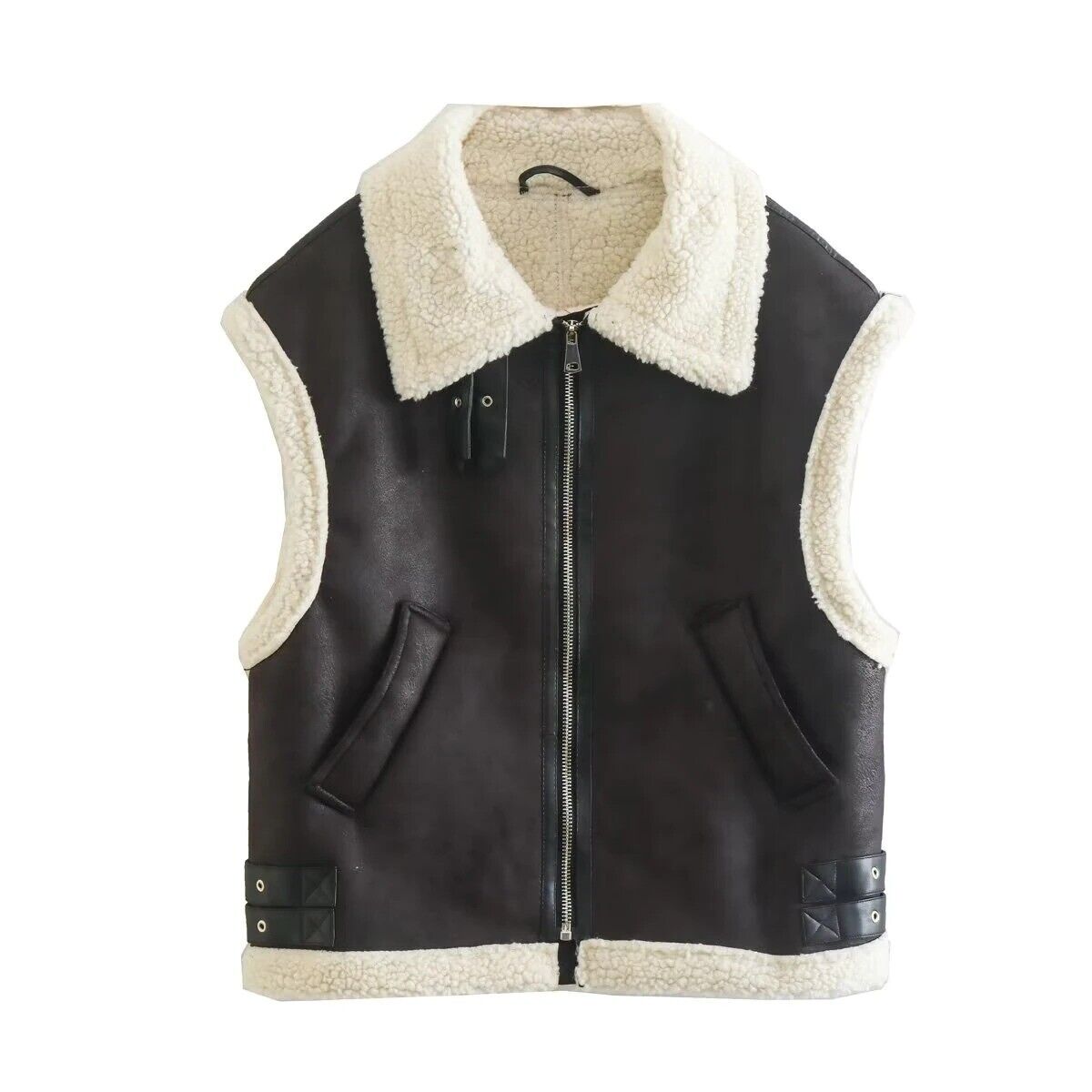 ModeGeist | Leren Bodywarmer Stilvoll & Bequem
