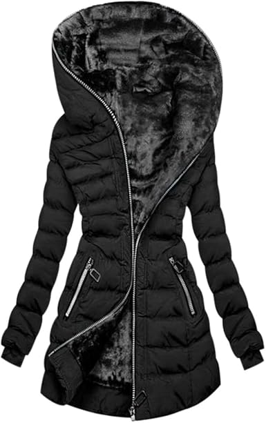 ModeGeist | Gefütterte Kapuzenjacke mit Innenfutter