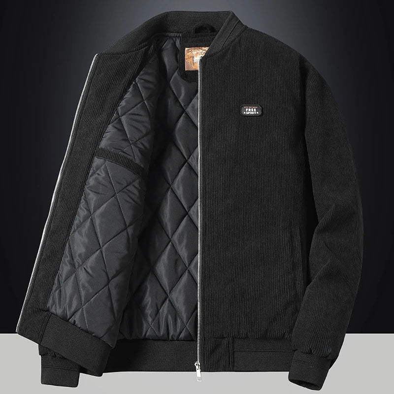 TOBIAS: Steppfutter-Cordjacke