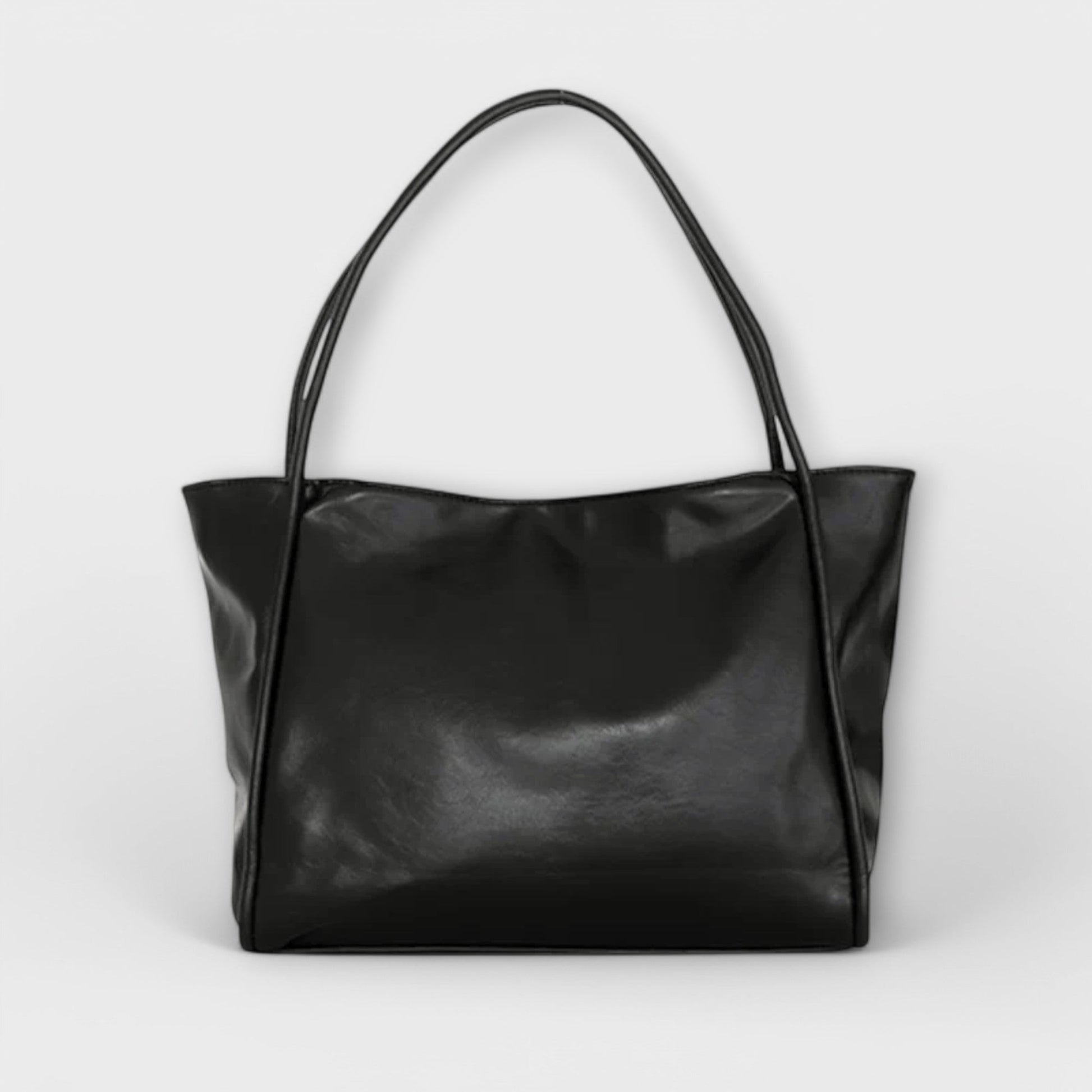 MODEGEIST Damen Tote-Handtasche Geräumig Schwarz Business