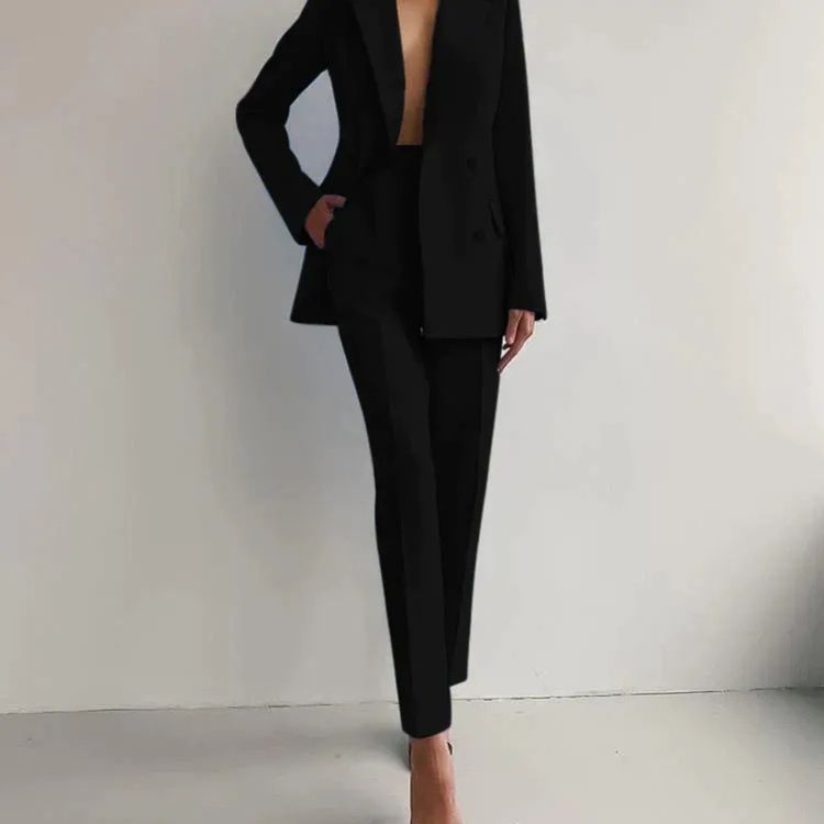 Damen Blazer und Hose Set - Robyn