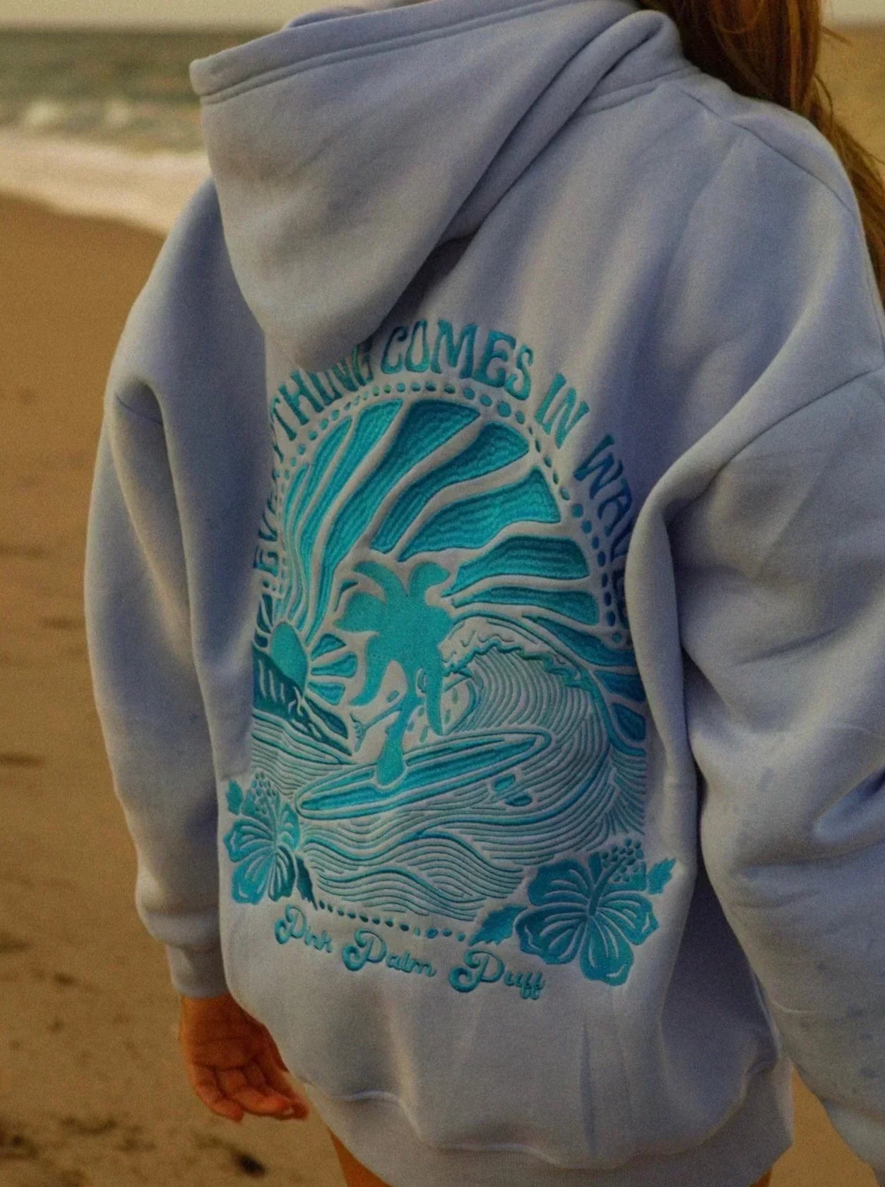Damen Kapuzenpullover Fudus | Chasing Sunsatzs Grafik-Hoodie