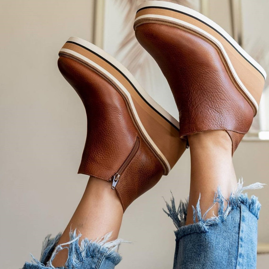 ModeGeist | Modische Orthopädische Stiefeletten