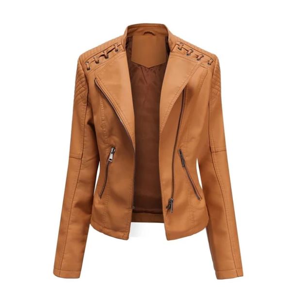 ModeGeist | Premium Lammlederjacke für Den Herbst