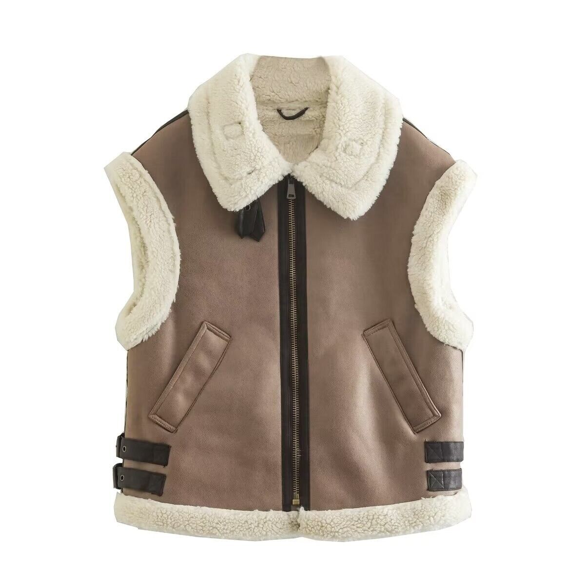 ModeGeist | Leren Bodywarmer Stilvoll & Bequem
