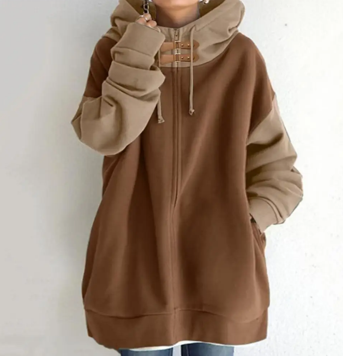 ModeGeist | Gemütlicher & stilvoller zweifarbiger Pullover