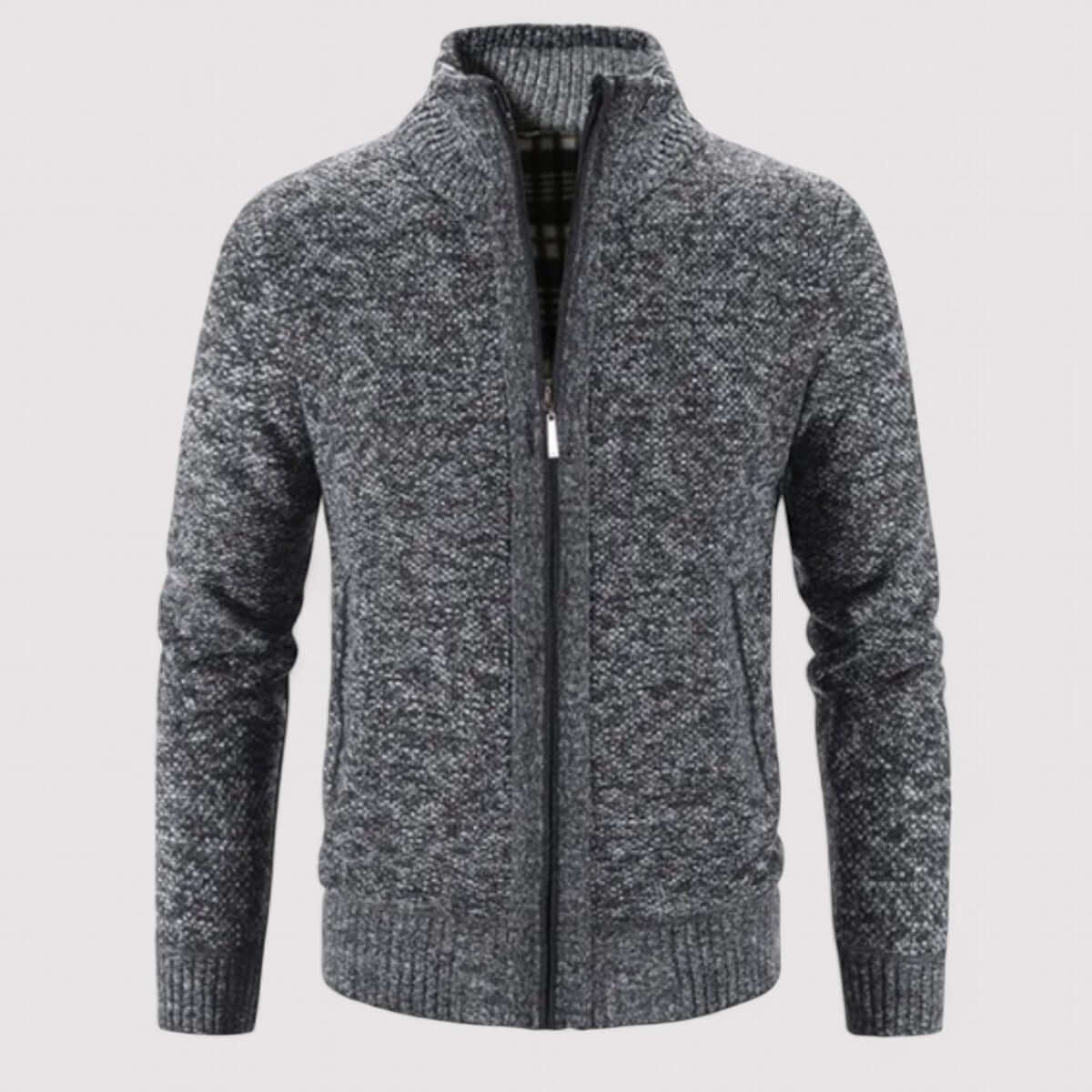 ModeGeist | Herren Ganzjahres-Woll-Cardigan