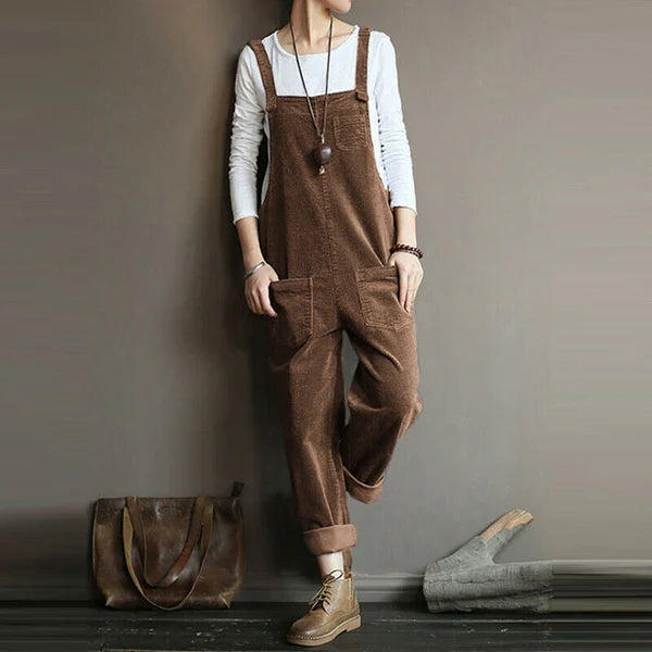 Eliza: Entspannter Cord-Overall