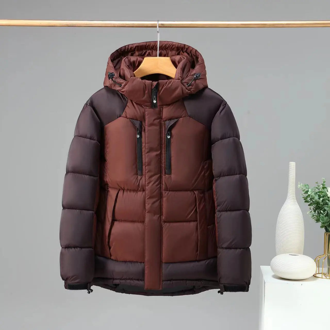 ModeGeist | Winterjacke mit abnehmbarer Kapuze