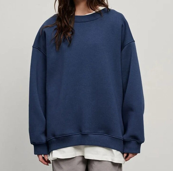 ModeGeist | Übergrößer Strickpullover für lässiges Schichten