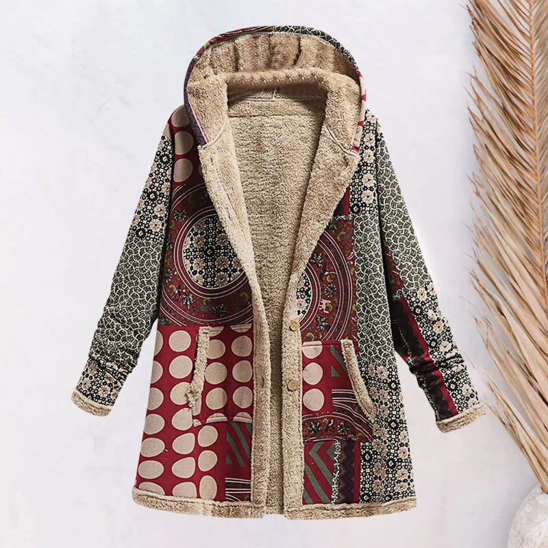 ModeGeist | Weinlese Kapuzenjacke