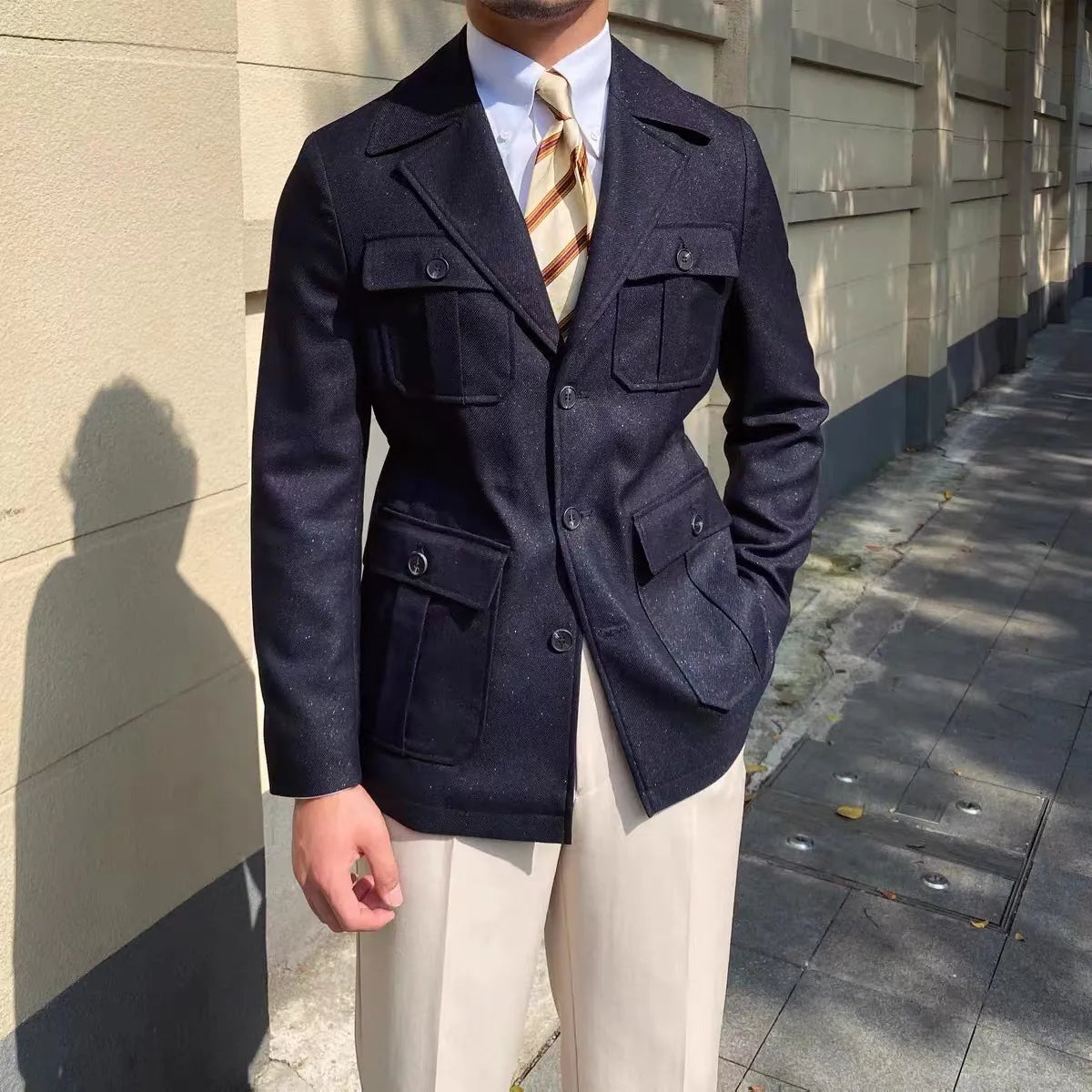 ModeGeist | Wintermantel mit Schneiderkragen, Haute Couture
