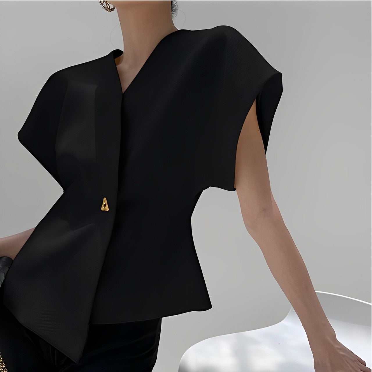 Asymmetrisches Figurtop von Alva
