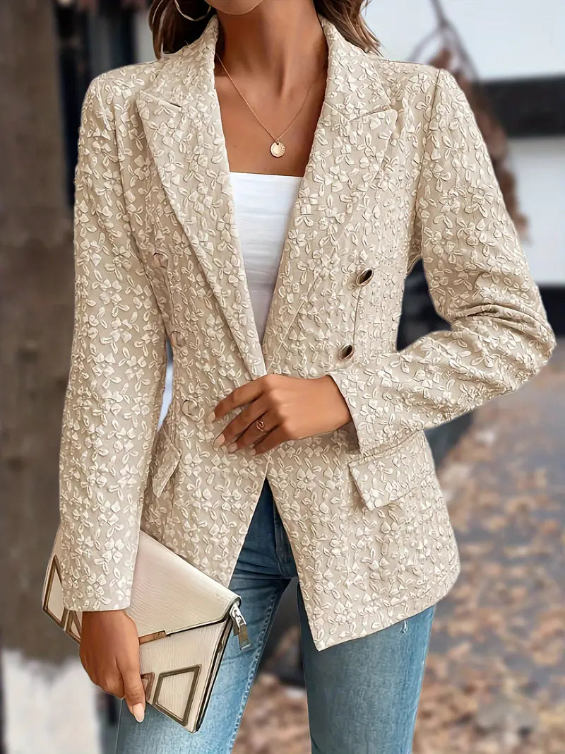 Avelena Stylish Double-Breasted Blazer