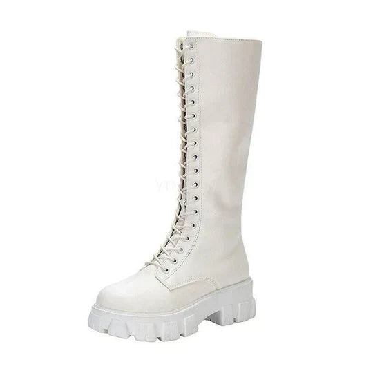 ModeGeist | Stilvolle kniehohe Stiefel für Damen