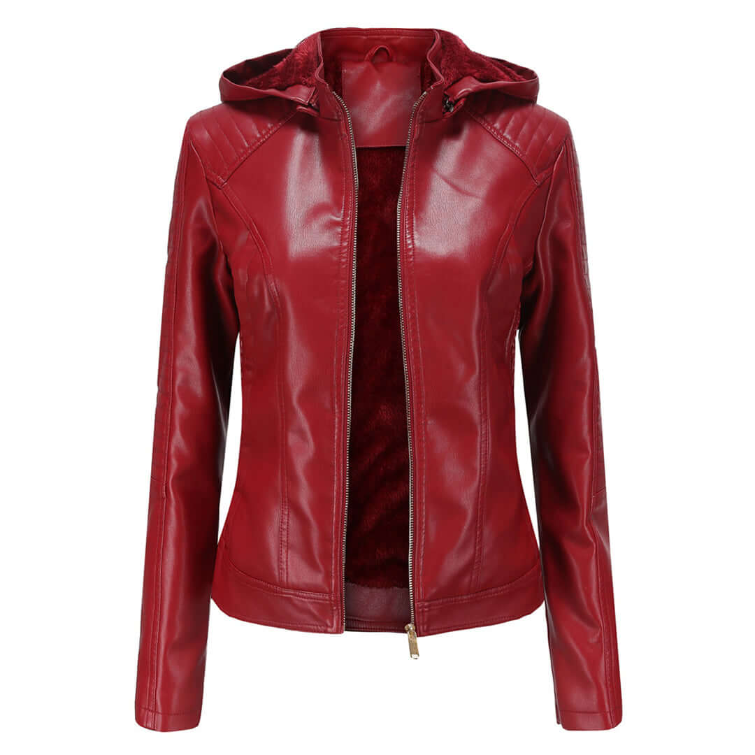 ModeGeist | Damen abnehmbare Kapuzenjacke