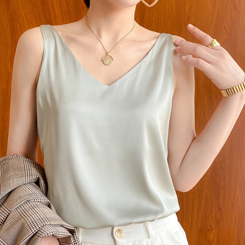 Seidig weiches Tanktop für Damen - Gladys