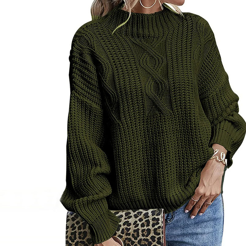 ModeGeist | Pullover Mit Zopfmuster Und Gemütlichem Stil