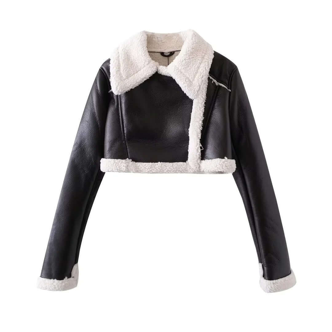ModeGeist | Damen Winterjacke mit Fellfutter
