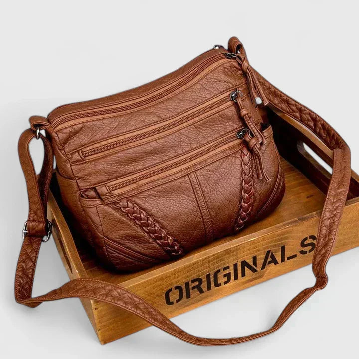 MODEGEIST Damen Shopper Tasche Geräumig Schwarz