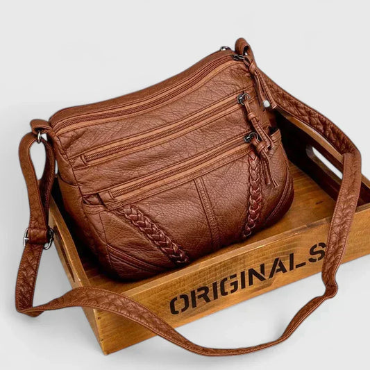 MODEGEIST Damen Shopper Tasche Geräumig Schwarz