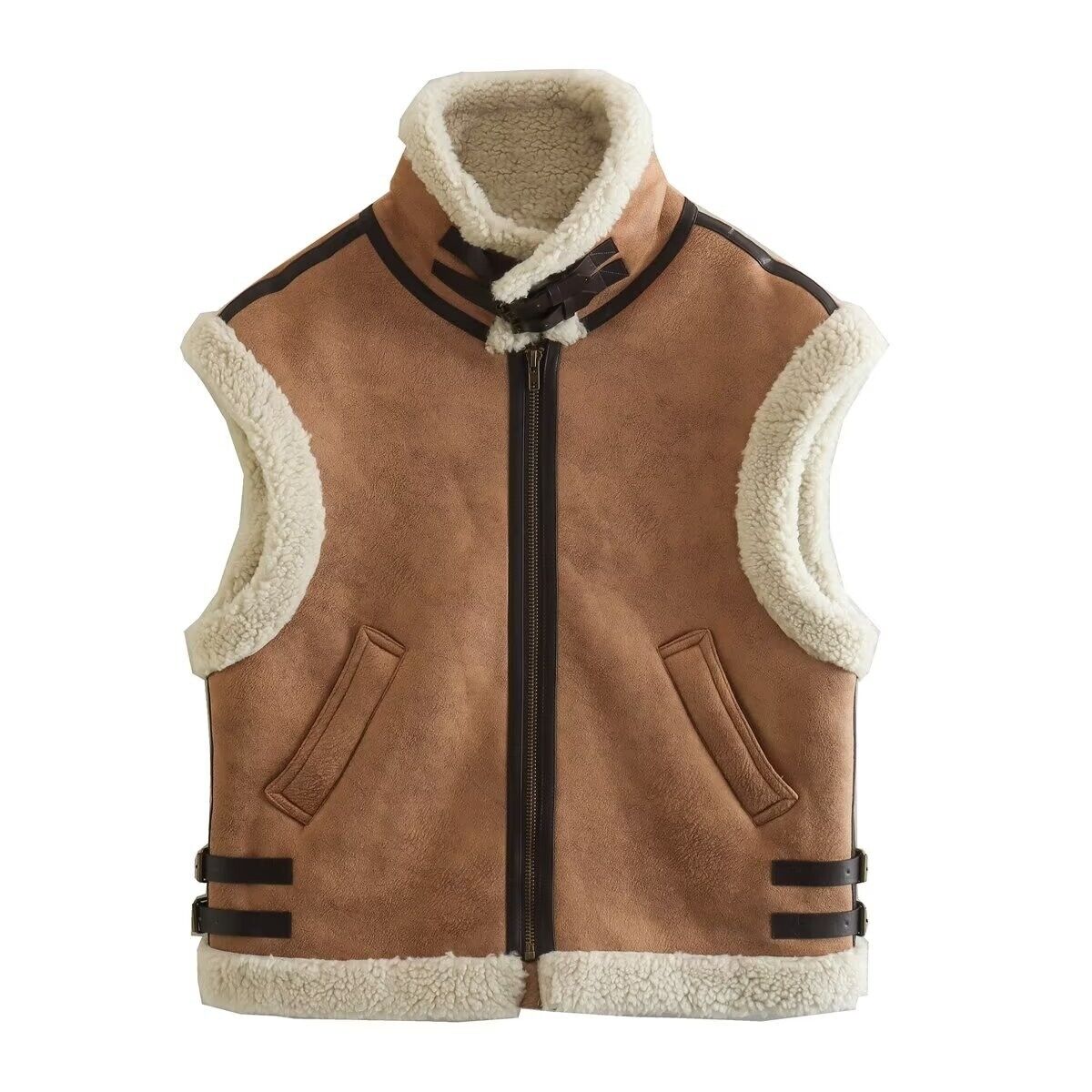 ModeGeist | Leren Bodywarmer Stilvoll & Bequem