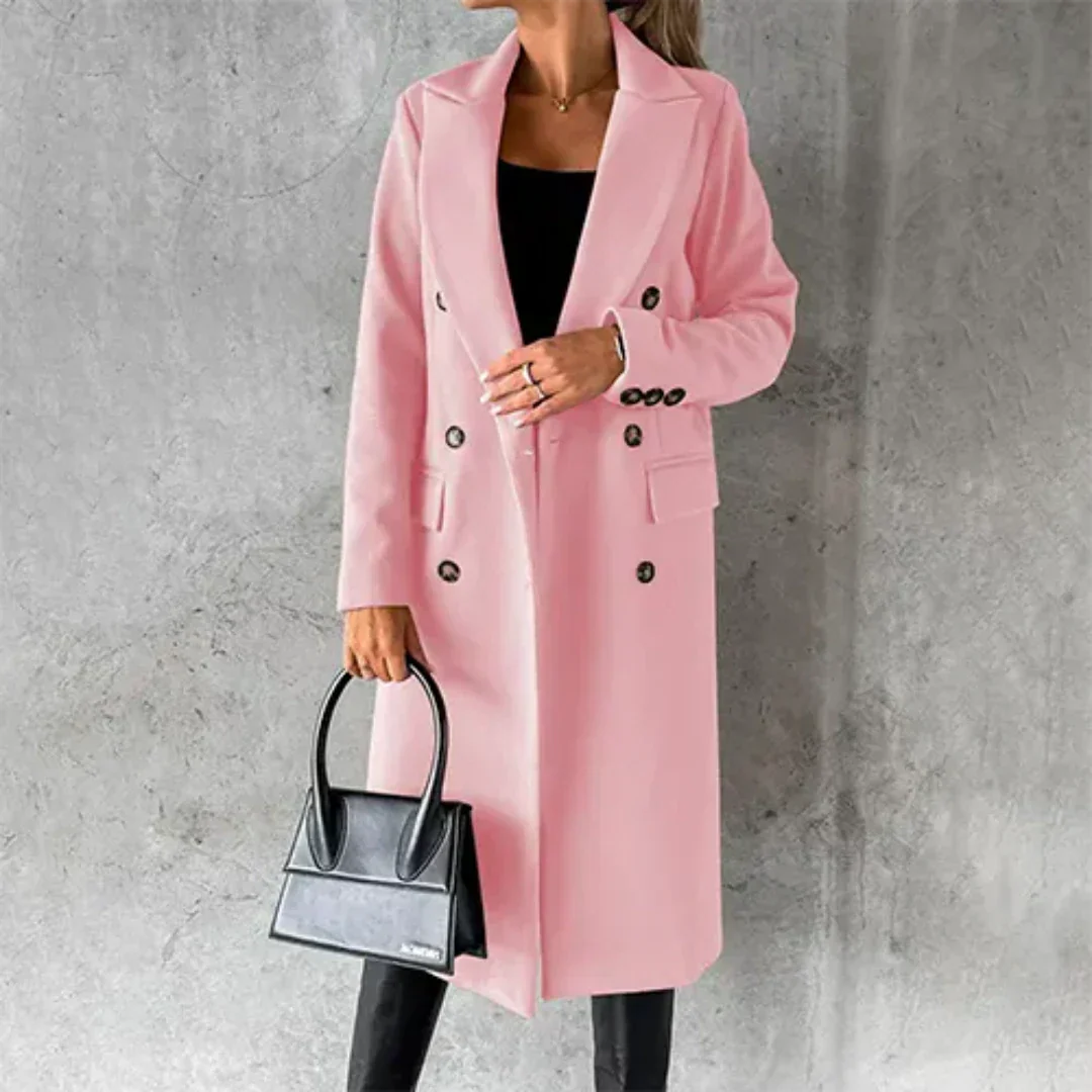 ModeGeist | Damen Warme Trench Mantel - Winter