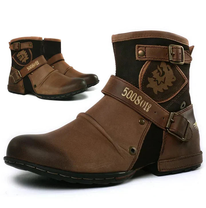 ModeGeist | Herrenstiefel mit Robuster Sohle