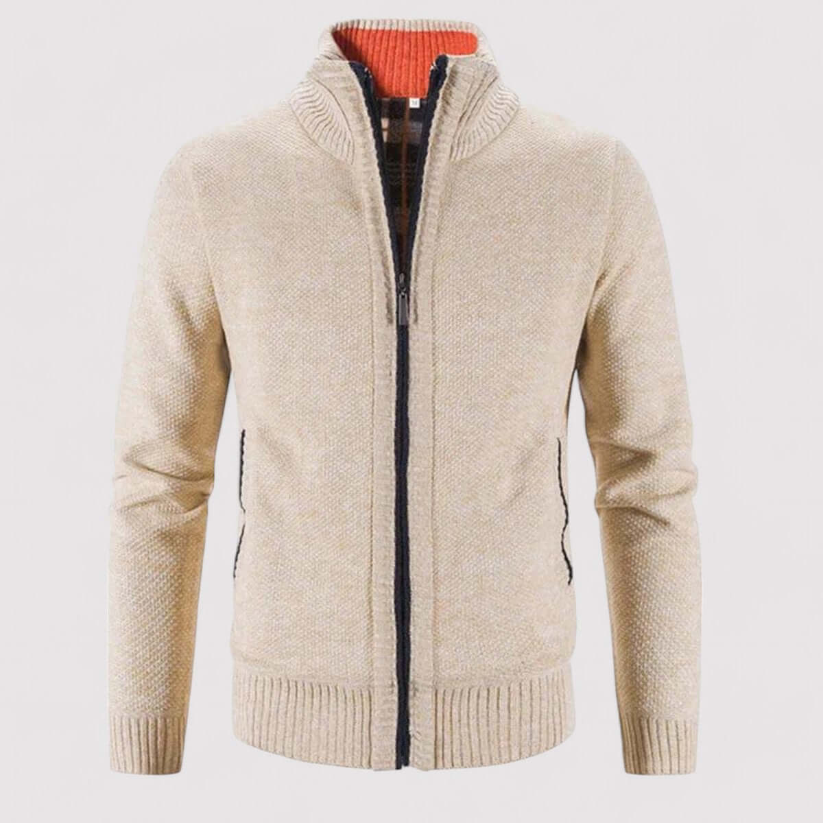 ModeGeist | Herren Ganzjahres-Woll-Cardigan