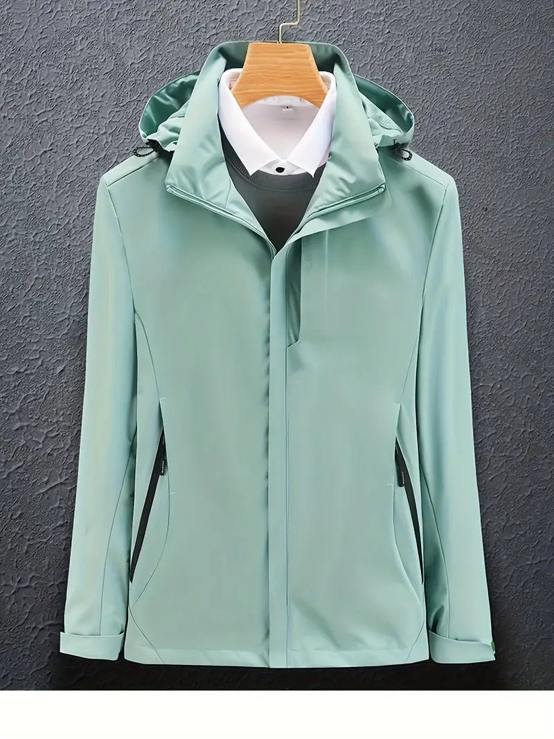 ModeGeist | Stylische Skijacke mit Kapuze Langarm