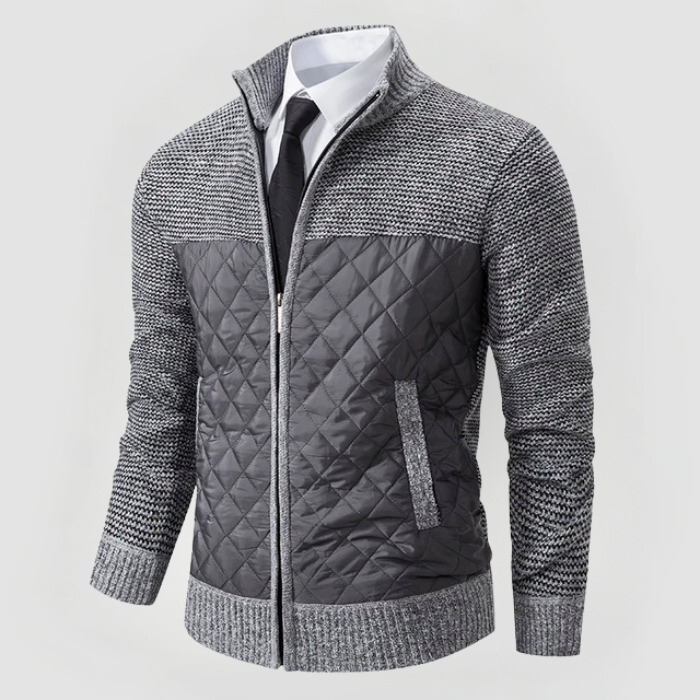 NOAH Gestrickter Pullover mit Steppung