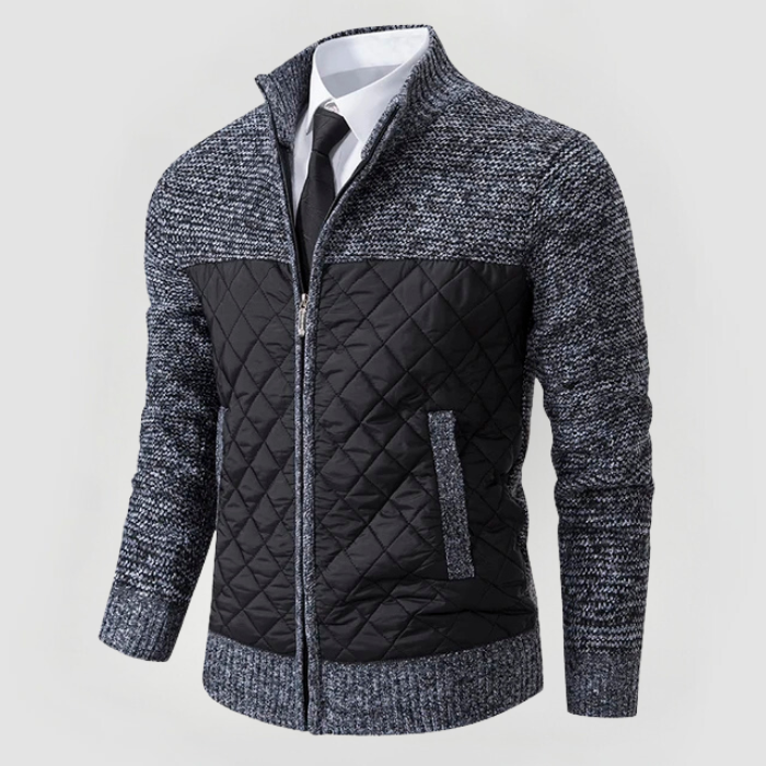 NOAH Gestrickter Pullover mit Steppung