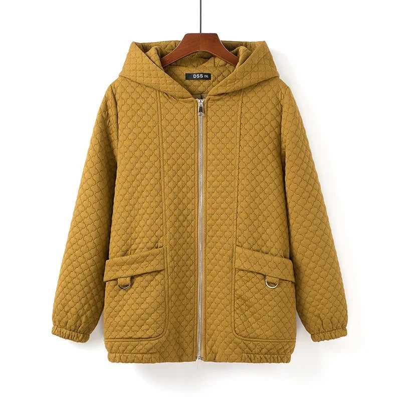 ModeGeist | Gepolsterte Steppjacke mit Kapuze