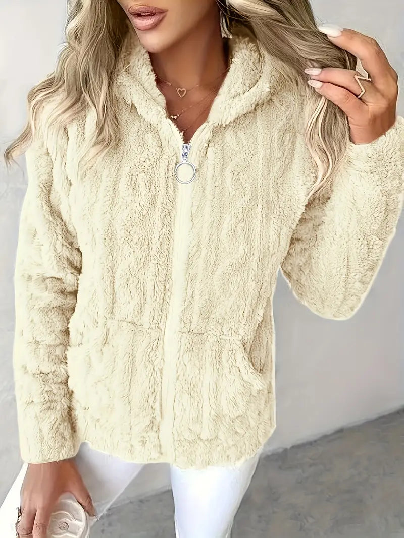 ModeGeist | Langarm Kapuzenpullover mit Reißverschluss
