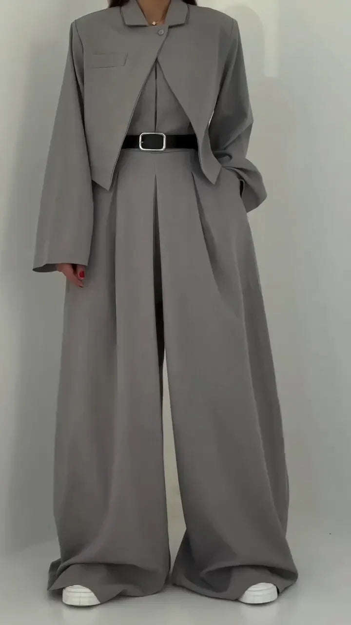 ModeGeist | leichtes Damenjacken-Set