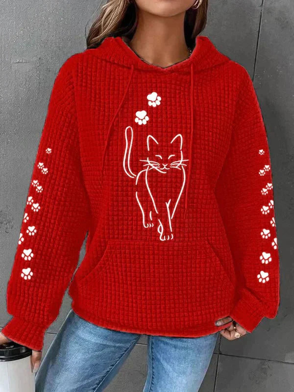 Komfortabler und warmer Damen Kapuzenpullover von Fudus