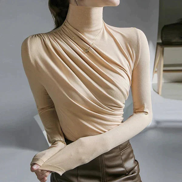ModeGeist | Falten Rollkragenpullover