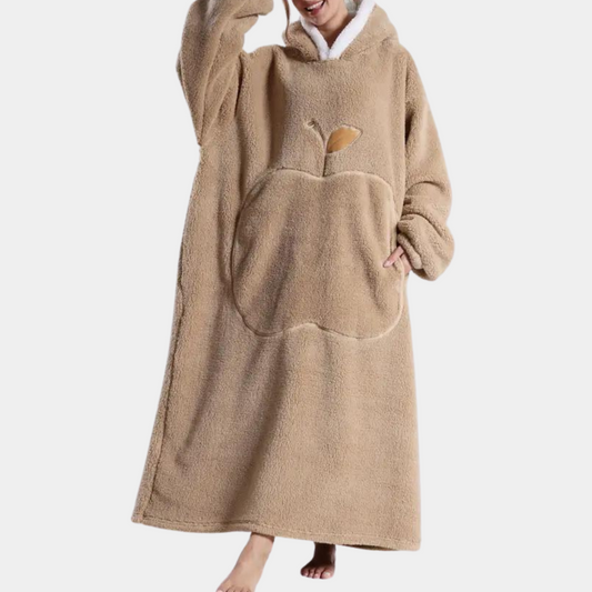 Kuschelige Kapuzenpullover-Decke für Damen von Fudus
 - Krohn-e