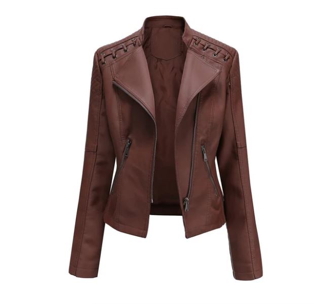 ModeGeist | Premium Lammlederjacke für Den Herbst